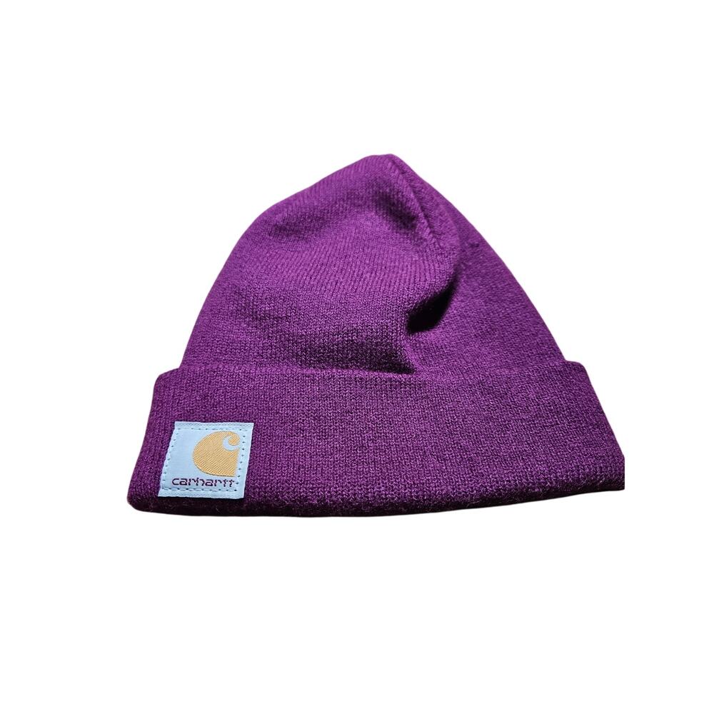 Carhartt Womens Purple Beanie
